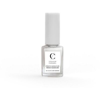 Couleur Caramel Manucure Française Blanche - Vernis - Publicité Couleur Caramel Manucure Française Blanche - Vernis - Publicité