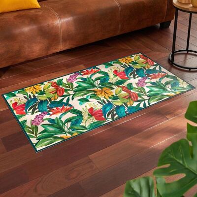 Becquet BRASILI TAPIS vinyle multicolore 65 x 120 cm unisex - Publicité Becquet BRASILI TAPIS vinyle multicolore 65 x 120 cm unisex - Publicité