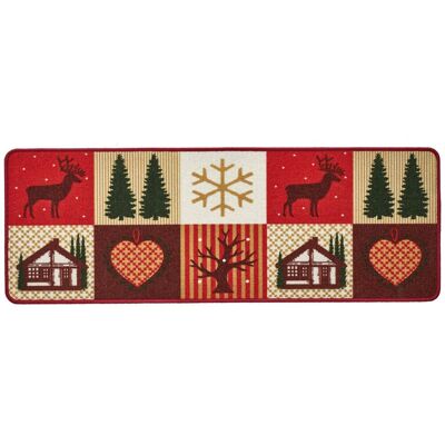 Becquet Tapis de cuisine motifs chats ASHOK gris Taille unique unisex - Publicité Becquet Tapis de cuisine motifs chats ASHOK gris Taille unique unisex - Publicité