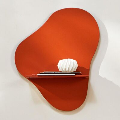 Becquet Etagère Murale PIGMENT Orange Poterie Taille unique unisex - Publicité Becquet Etagère Murale PIGMENT Orange Poterie Taille unique unisex - Publicité