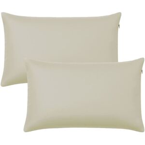 Becquet Lot de 2 housses de coussin accoudoir doudoune - beige 35 x 60 cm unisex - Publicité Becquet Lot de 2 housses de coussin accoudoir doudoune - beige 35 x 60 cm unisex - Publicité