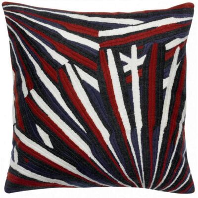 Maison Vivaraise Coussin brodé Sasha Rubis 45 x 45 45 x 45 cm unisex - Publicité Maison Vivaraise Coussin brodé Sasha Rubis 45 x 45 45 x 45 cm unisex - Publicité