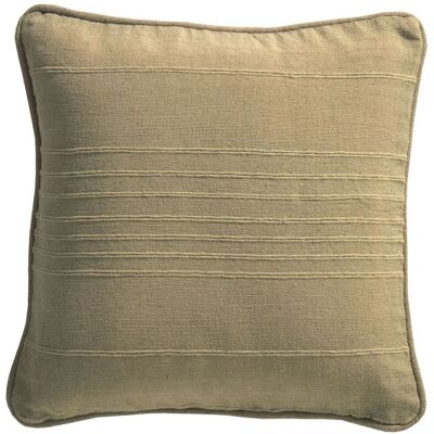 Becquet Lot de 2 housses de coussin, ou d'oreiller en coton ORION - beige ficelle 40 x 40 cm unisex - Publicité Becquet Lot de 2 housses de coussin, ou d'oreiller en coton ORION - beige ficelle 40 x 40 cm unisex - Publicité