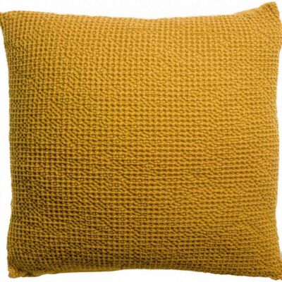 Maison Vivaraise Coussin recyclé MAÏA Safran 45 x 45 cm unisex - Publicité Maison Vivaraise Coussin recyclé MAÏA Safran 45 x 45 cm unisex - Publicité