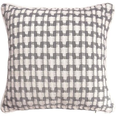 Becquet Lot de 2 housses de coussin en coton beige grisé - MORGANS 40 x 40 cm unisex - Publicité Becquet Lot de 2 housses de coussin en coton beige grisé - MORGANS 40 x 40 cm unisex - Publicité