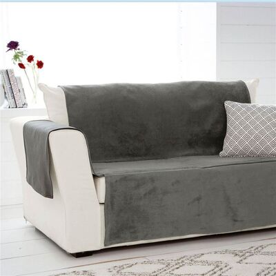 Becquet Protège-fauteuil universels aspect velours grainé 55 x 190 cm unisex - Publicité Becquet Protège-fauteuil universels aspect velours grainé 55 x 190 cm unisex - Publicité