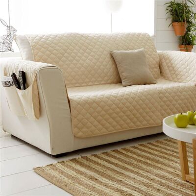 Becquet Protège fauteuil POSH 60x230 beige 60 x 230 cm unisex - Publicité Becquet Protège fauteuil POSH 60x230 beige 60 x 230 cm unisex - Publicité
