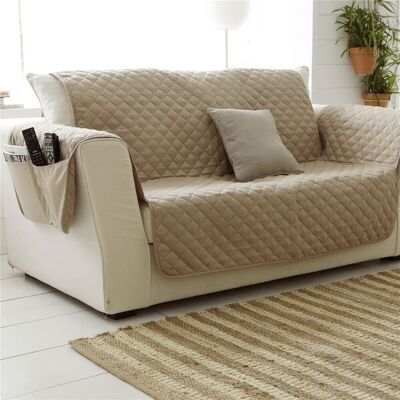 Becquet Protège fauteuil POSH 60x230 taupe 60 x 230 cm unisex - Publicité Becquet Protège fauteuil POSH 60x230 taupe 60 x 230 cm unisex - Publicité