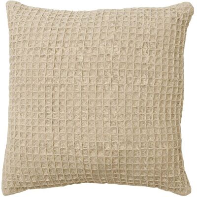 Becquet Lot de 2 housses de coussin en coton nid d'abeille beige crème - FEROE 40 x 40 cm unisex - Publicité Becquet Lot de 2 housses de coussin en coton nid d'abeille beige crème - FEROE 40 x 40 cm unisex - Publicité