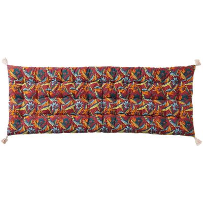Becquet Futon exotique réversible orange - FU.DANDAJI 60 x 180 cm unisex - Publicité Becquet Futon exotique réversible orange - FU.DANDAJI 60 x 180 cm unisex - Publicité