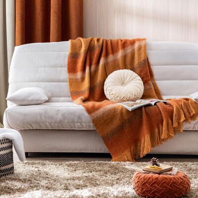 Becquet Housse clic-clac FAR BOUCLE - écru 2 places unisex - Publicité Becquet Housse clic-clac FAR BOUCLE - écru 2 places unisex - Publicité