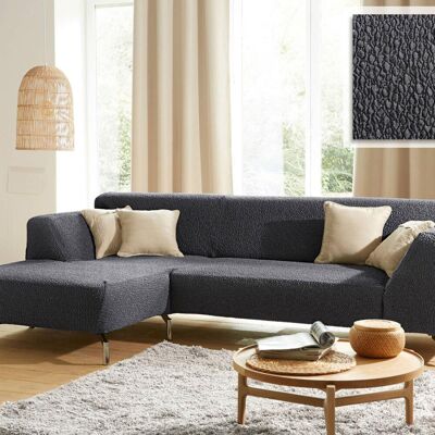 Becquet Housse de Fauteuil Extensible tissu bouclette ROC Gris Foncé 1 place unisex - Publicité Becquet Housse de Fauteuil Extensible tissu bouclette ROC Gris Foncé 1 place unisex - Publicité