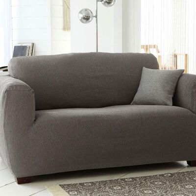 Becquet Housse de fauteuil YUTA - gris perle 1 place unisex - Publicité Becquet Housse de fauteuil YUTA - gris perle 1 place unisex - Publicité