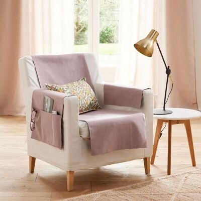 Becquet Protège fauteuil ECOGREEN 60x140 vieux rose 60 x 140 cm unisex - Publicité Becquet Protège fauteuil ECOGREEN 60x140 vieux rose 60 x 140 cm unisex - Publicité