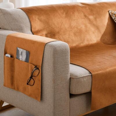 Becquet Lot de 2 protège accoudoirs WHISPER - caramel 38 cm unisex - Publicité Becquet Lot de 2 protège accoudoirs WHISPER - caramel 38 cm unisex - Publicité