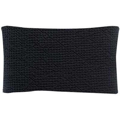 Maison Vivaraise Coussin recyclé MAIA Caviar 30 x 50 cm unisex - Publicité Maison Vivaraise Coussin recyclé MAIA Caviar 30 x 50 cm unisex - Publicité