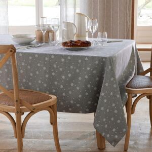 Becquet Nappe rectangulaire Effet Chiné Gris FIOCCO 150 x 250 cm unisex - Publicité Becquet Nappe rectangulaire Effet Chiné Gris FIOCCO 150 x 250 cm unisex - Publicité