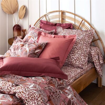 Becquet Drap plat bois de rose PANTHERE 180 x 290 cm unisex - Publicité Becquet Drap plat bois de rose PANTHERE 180 x 290 cm unisex - Publicité