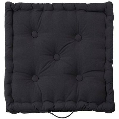 Becquet Lot de 2 coussins matelas capitons uni - Gris foncé 40 x 40 cm unisex - Publicité Becquet Lot de 2 coussins matelas capitons uni - Gris foncé 40 x 40 cm unisex - Publicité