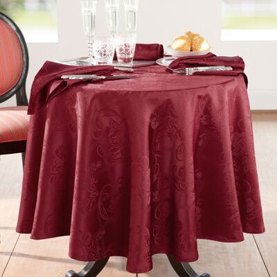 Becquet Nappe ovale 180x270 cm DALILA - griotte 180 x 270 cm unisex - Publicité Becquet Nappe ovale 180x270 cm DALILA - griotte 180 x 270 cm unisex - Publicité