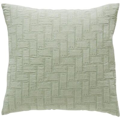 Becquet Housse coussin, oreiller tissé en polyester jacquard floqué CL.LADRI vert 40 x 40 cm unisex - Publicité Becquet Housse coussin, oreiller tissé en polyester jacquard floqué CL.LADRI vert 40 x 40 cm unisex - Publicité