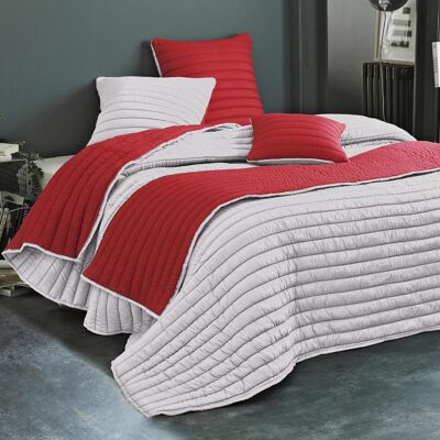 Becquet Housse de Coussin double face LIVERPOOL Rouge 40 x 40 cm unisex - Publicité Becquet Housse de Coussin double face LIVERPOOL Rouge 40 x 40 cm unisex - Publicité