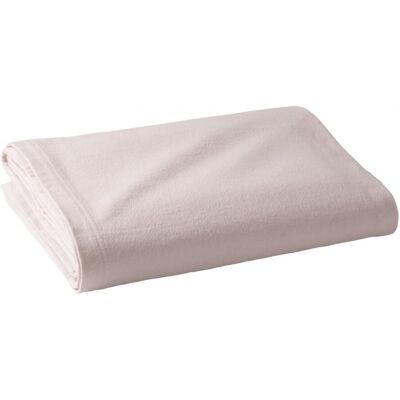 Becquet Couverture tempérée 350g/m² gris perle en flanelle - ETE 120 x 150 cm unisex - Publicité Becquet Couverture tempérée 350g/m² gris perle en flanelle - ETE 120 x 150 cm unisex - Publicité