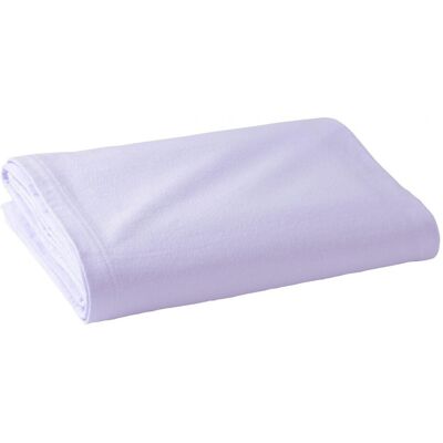 Becquet Couverture tempérée 350g/m² violet lilas en flanelle - ETE 180 x 220 cm unisex - Publicité Becquet Couverture tempérée 350g/m² violet lilas en flanelle - ETE 180 x 220 cm unisex - Publicité