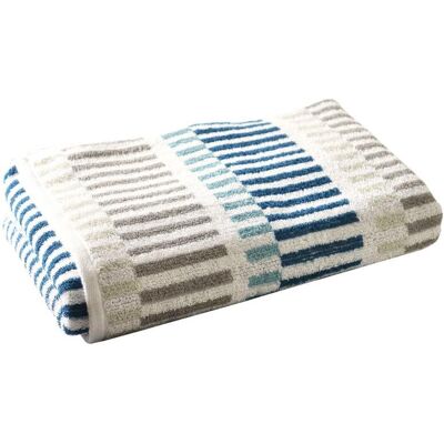 Becquet Serviette de toilette BARRA - bleu 50 x 100 cm unisex - Publicité Becquet Serviette de toilette BARRA - bleu 50 x 100 cm unisex - Publicité