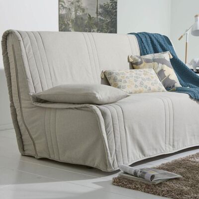 Becquet Housse clic-clac KEVARA - gris chiné 2 places unisex - Publicité Becquet Housse clic-clac KEVARA - gris chiné 2 places unisex - Publicité