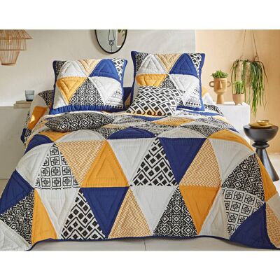 Becquet Housse de coussin AZIZA multicolore en coton 40 x 40 cm unisex - Publicité Becquet Housse de coussin AZIZA multicolore en coton 40 x 40 cm unisex - Publicité