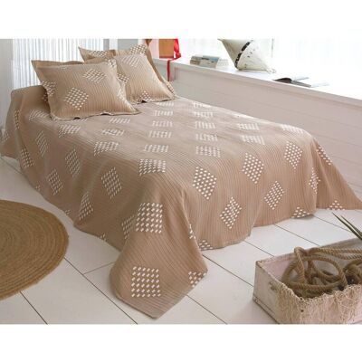 Becquet Housse de coussin CROZON marron noisette en polyester 65 x 65 cm unisex - Publicité Becquet Housse de coussin CROZON marron noisette en polyester 65 x 65 cm unisex - Publicité
