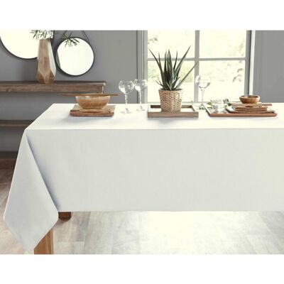 Becquet Nappe de table LONA - blanc 150 x 300 cm unisex - Publicité Becquet Nappe de table LONA - blanc 150 x 300 cm unisex - Publicité
