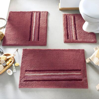 Becquet Tapis de bain EXTRATAP rose 60 x 60 cm unisex - Publicité Becquet Tapis de bain EXTRATAP rose 60 x 60 cm unisex - Publicité