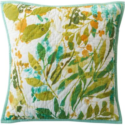 Becquet Housse de coussin coton SHANTA - bleu 40 x 40 cm unisex - Publicité Becquet Housse de coussin coton SHANTA - bleu 40 x 40 cm unisex - Publicité