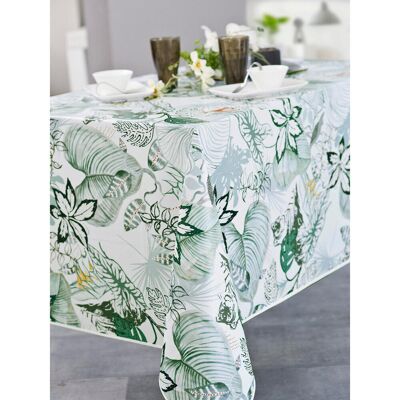 Calitex Nappe Toile Cirée TAIGA Multicolore Rectangle - 140 x 250 cm unisex - Publicité Calitex Nappe Toile Cirée TAIGA Multicolore Rectangle - 140 x 250 cm unisex - Publicité