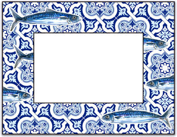 Cadres photo Signes Grimalt Cadre Photo Bleu