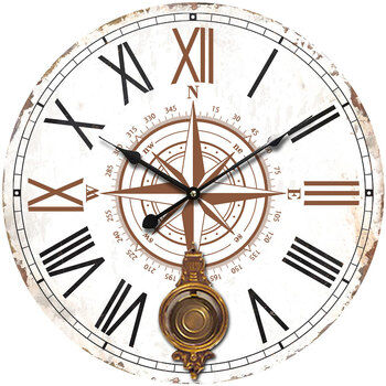 Horloges Signes Grimalt Horloge Murale 58 Cm Blanc