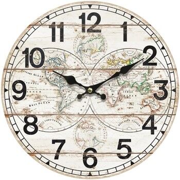Horloges Signes Grimalt Horloge Murale 34 Cm Blanc