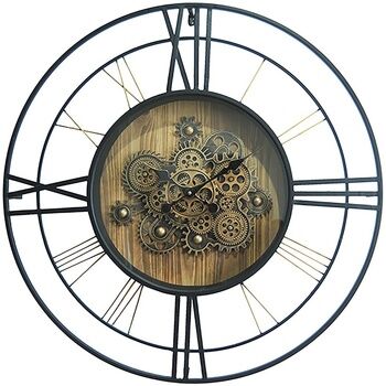 Horloges Signes Grimalt Horloge Murale Avec Mécanisme Noir