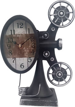 Horloges Signes Grimalt Horloge De Cinéma Vintage Noir