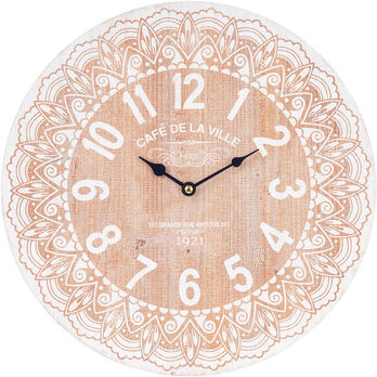 Horloges Signes Grimalt Horloge Murale Rustique Marron