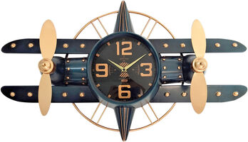 Horloges Signes Grimalt Horloge Murale Avion Gris
