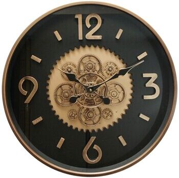Horloges Signes Grimalt Horloge Murale À Engrenages Marron