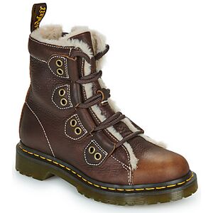 Boots Dr. Martens 1460 Lace to Toe Boot Dark Brown Grizzly Marron - Publicité Boots Dr. Martens 1460 Lace to Toe Boot Dark Brown Grizzly Marron - Publicité