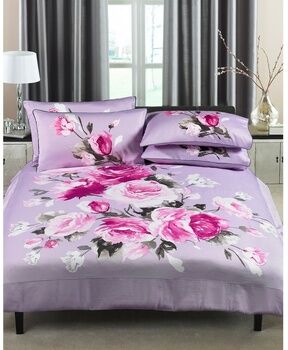 Housses de couettes Riva Home Super king RV971 Violet
