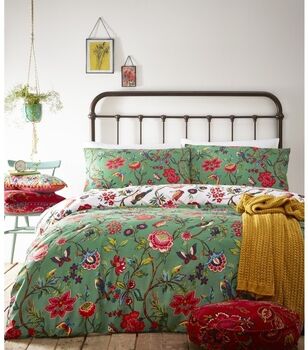 Housses de couettes Creative Cloth Lit King Size RV1328 Vert
