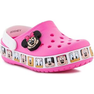 Sandales enfant Crocs FL Minnie Mouse Band Kids Clog T 207720-6QQ Rose - Publicité Sandales enfant Crocs FL Minnie Mouse Band Kids Clog T 207720-6QQ Rose - Publicité