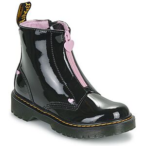 Boots enfant Dr. Martens Bex Heart Zip Boot J Black Patent Lamper Noir - Publicité Boots enfant Dr. Martens Bex Heart Zip Boot J Black Patent Lamper Noir - Publicité