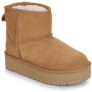 Boots enfant UGG CLASSIC MINI PLATFORM Marron - Publicité Boots enfant UGG CLASSIC MINI PLATFORM Marron - Publicité